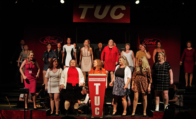 girls at the TUC red2